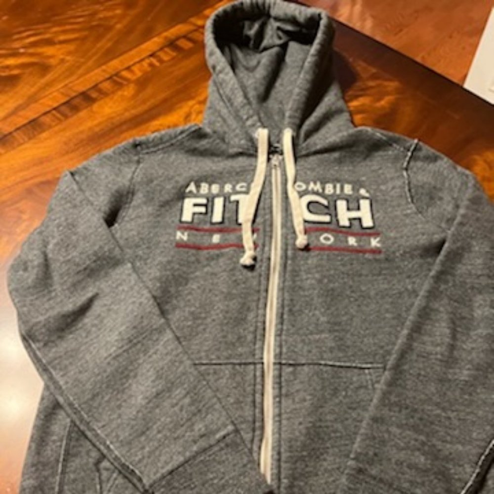 Abercrombie Men's Muscle fit Full Zip Hoodie -M - Picture 7 of 16